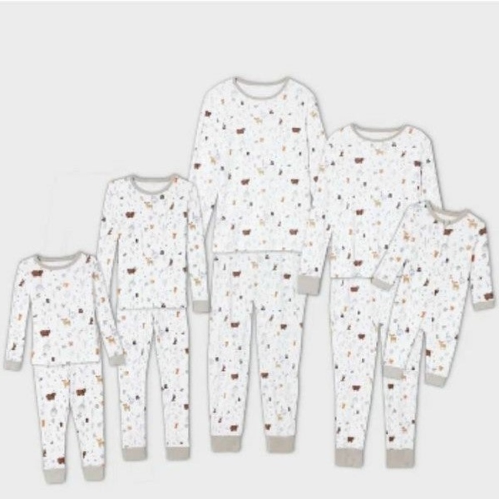 Men's Cabin Print Matching Family PJ Set X…
